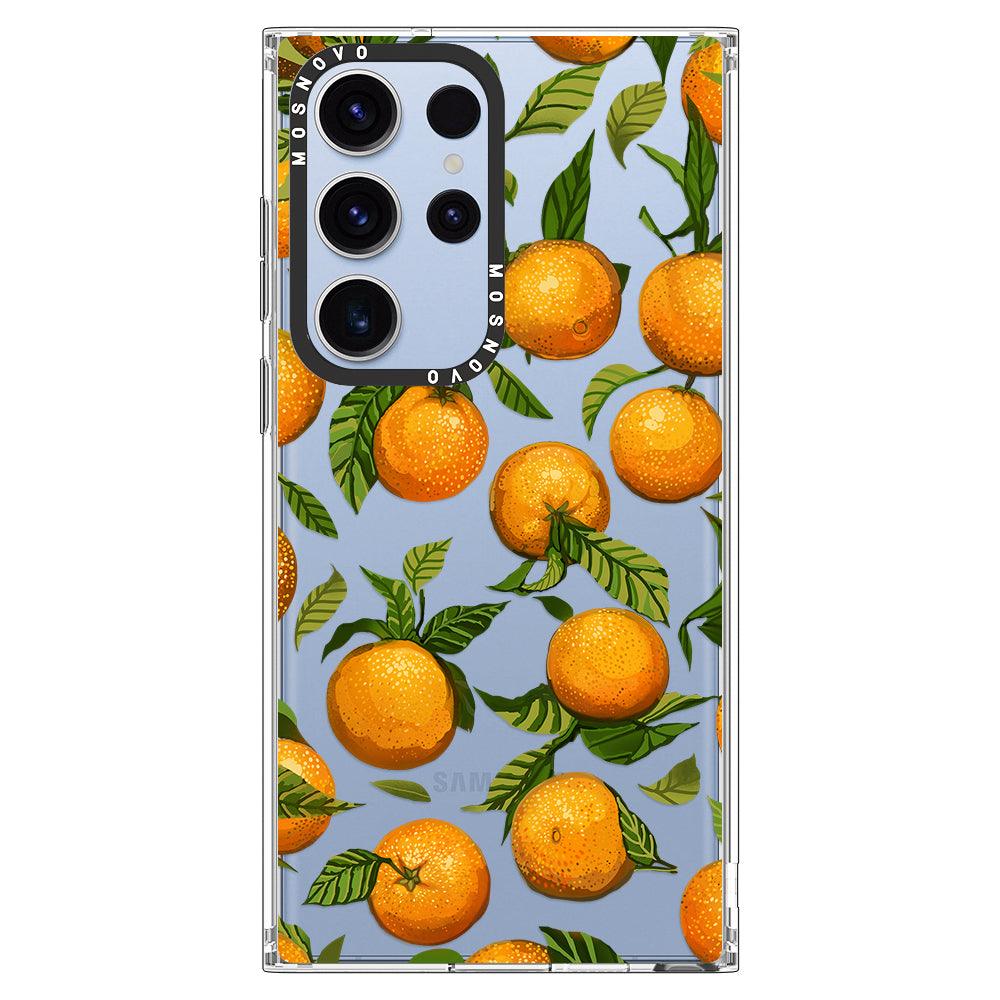 Tangerine Phone Case - Samsung Galaxy S23 Ultra Case - MOSNOVO