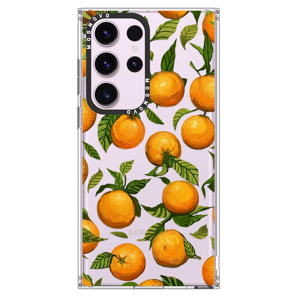 Tangerine Phone Case - Samsung Galaxy S23 Ultra Case - MOSNOVO