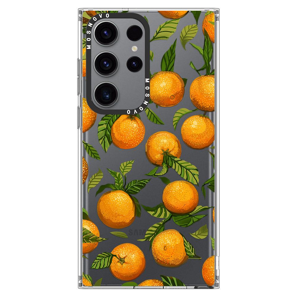 Tangerine Phone Case - Samsung Galaxy S23 Ultra Case - MOSNOVO