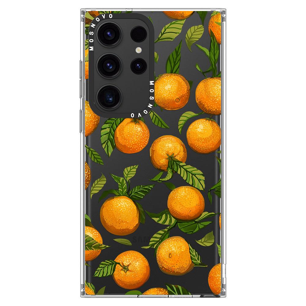 Tangerine Phone Case - Samsung Galaxy S23 Ultra Case - MOSNOVO