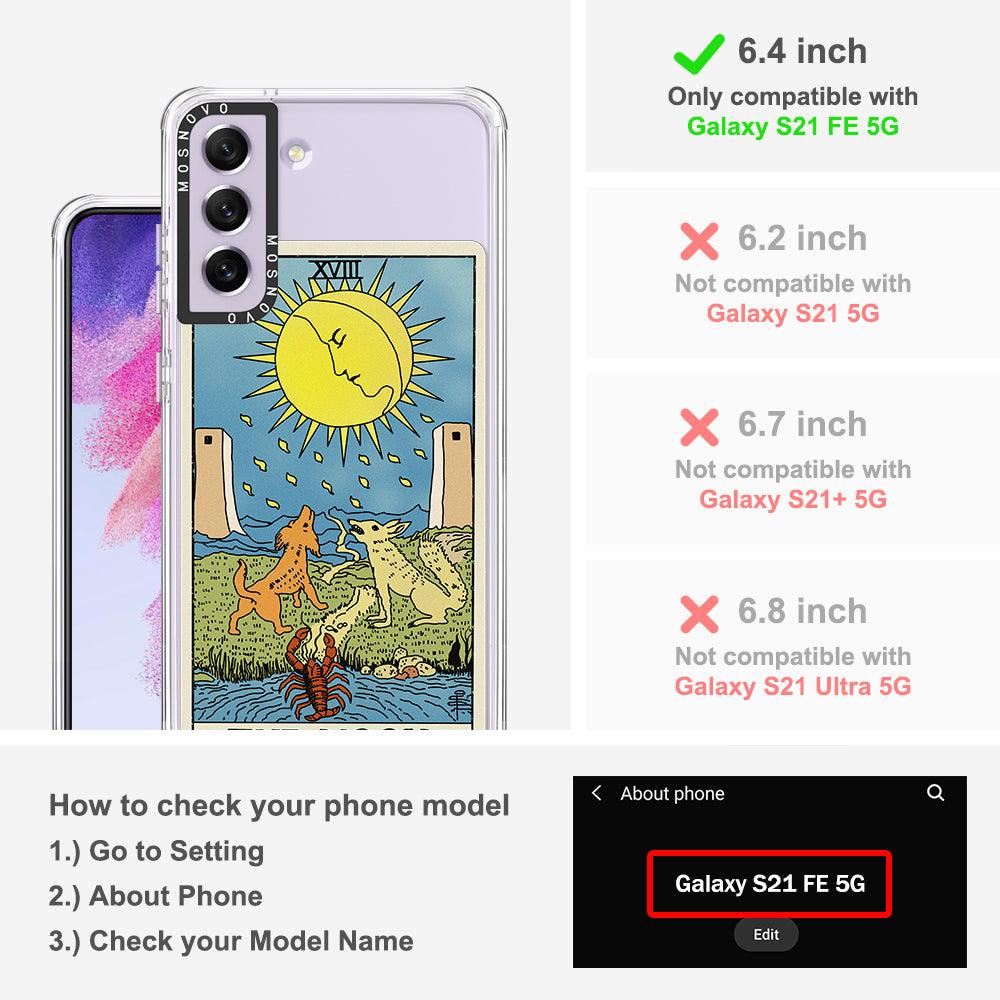 The Moon Phone Case - Samsung Galaxy S21 FE Case - MOSNOVO