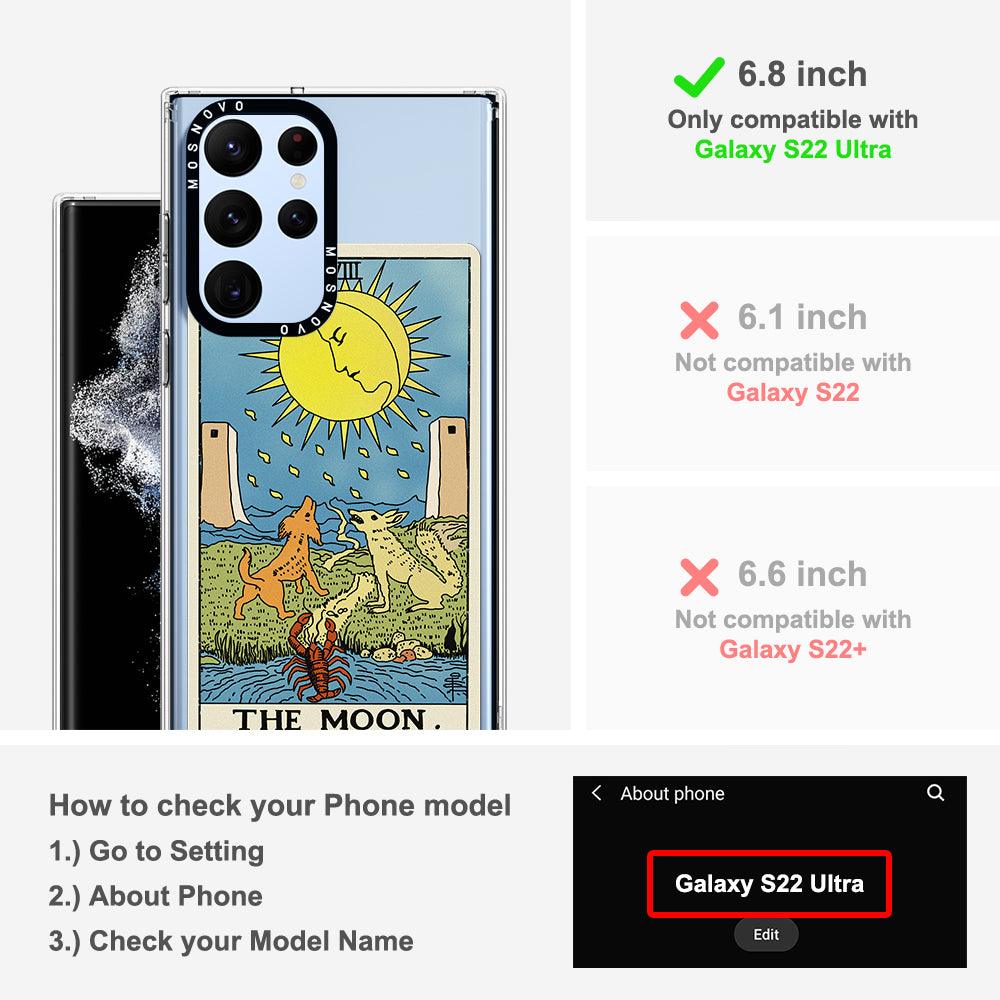 The Moon Phone Case - Samsung Galaxy S22 Ultra Case - MOSNOVO