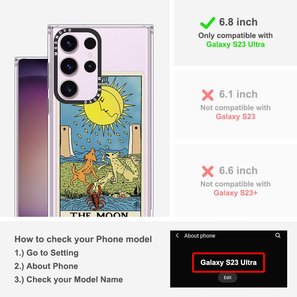 The Moon Phone Case - Samsung Galaxy S23 Ultra Case - MOSNOVO