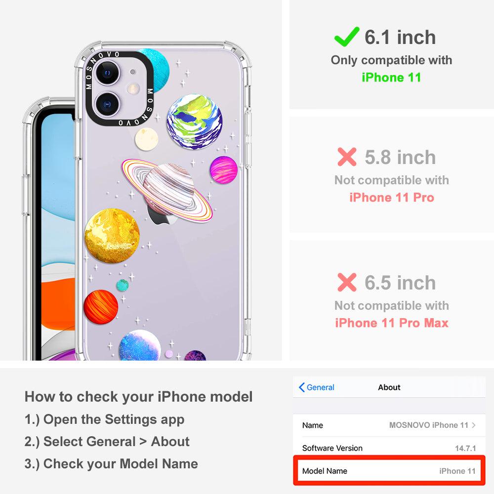 The Planet Phone Case - iPhone 11 Case - MOSNOVO