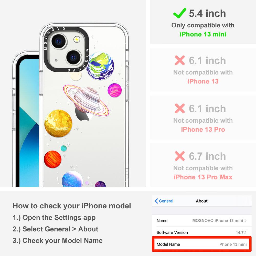 The Planet Phone Case - iPhone 13 Mini Case - MOSNOVO