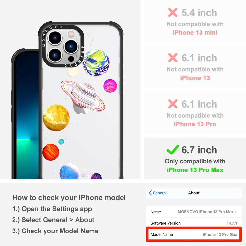 The Planet Phone Case - iPhone 13 Pro Max Case - MOSNOVO