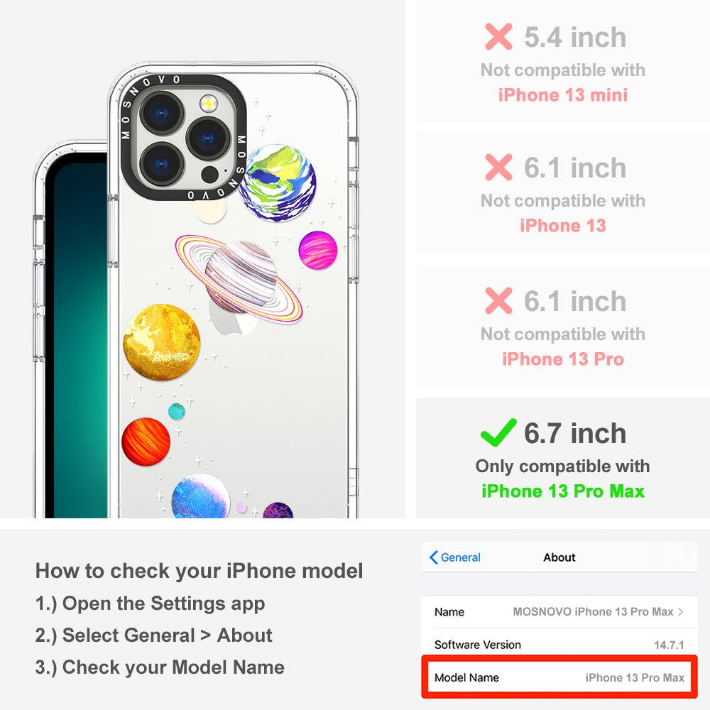 The Planet Phone Case - iPhone 13 Pro Max Case - MOSNOVO