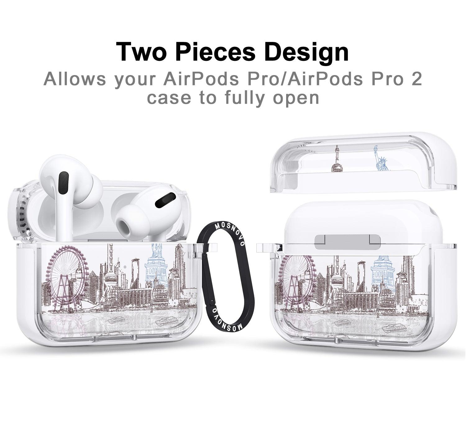 The World City AirPods Pro 2 Case (2nd Generation) - MOSNOVO