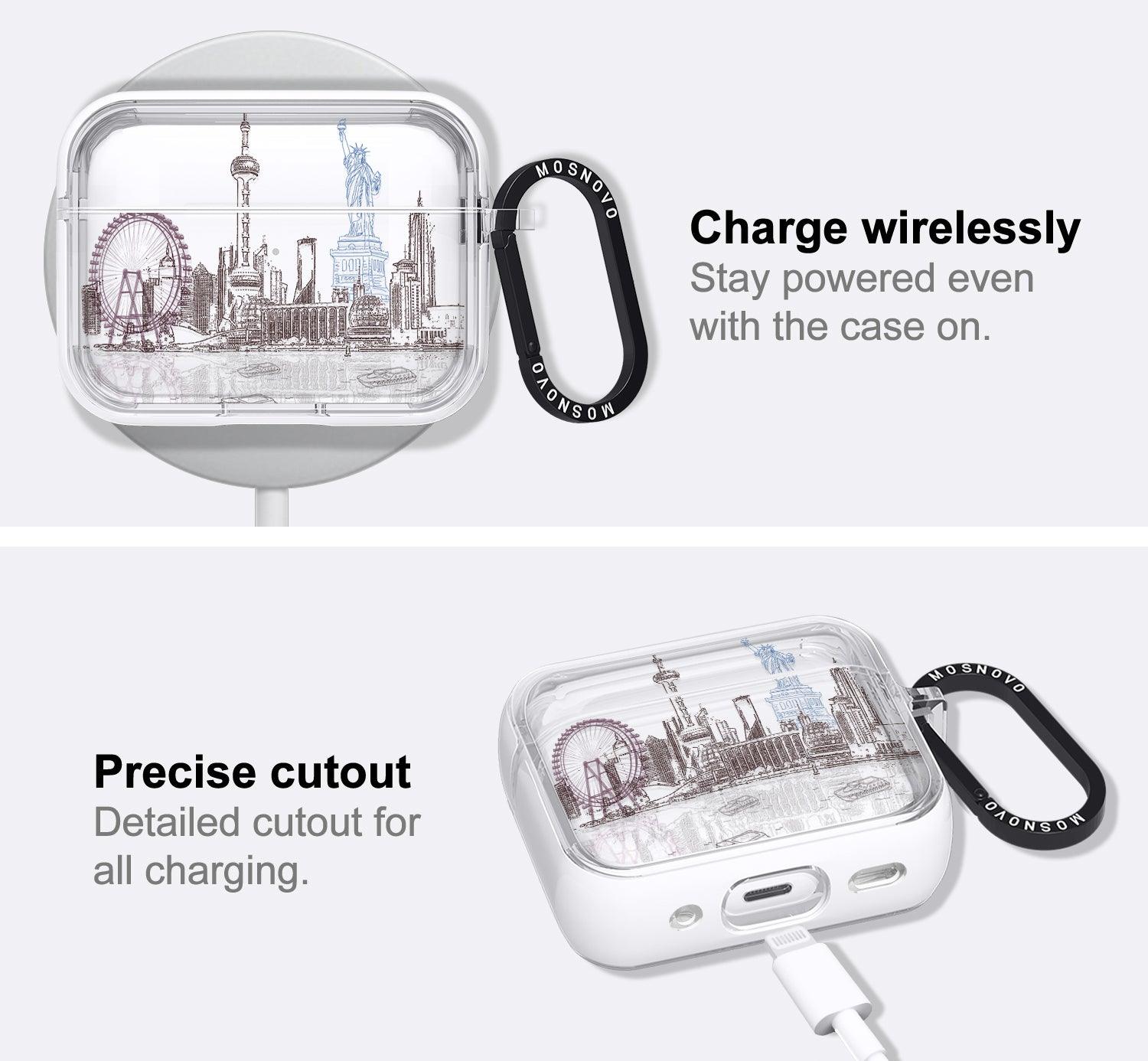 The World City AirPods Pro 2 Case (2nd Generation) - MOSNOVO