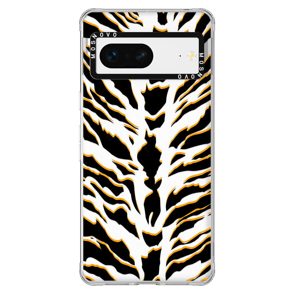 Tiger Print Phone Case - Google Pixel 7 Case - MOSNOVO