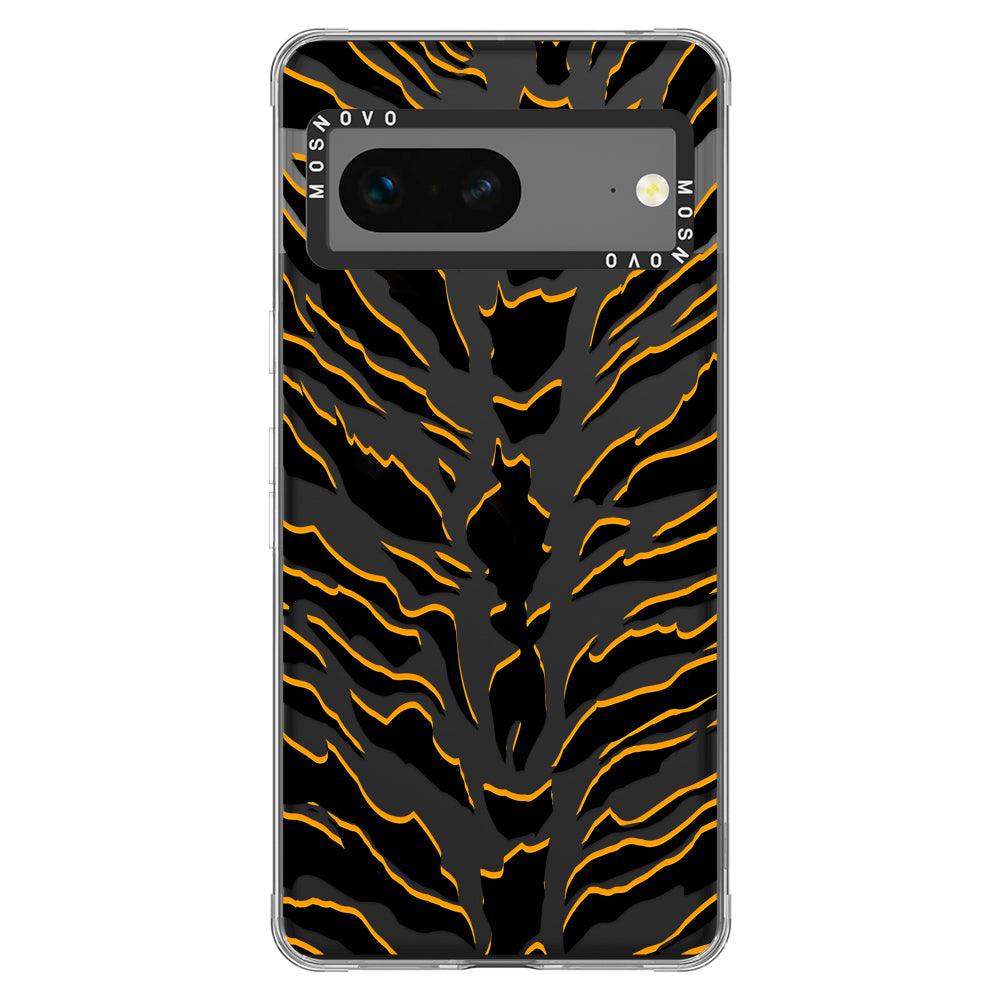 Tiger Print Phone Case - Google Pixel 7 Case - MOSNOVO