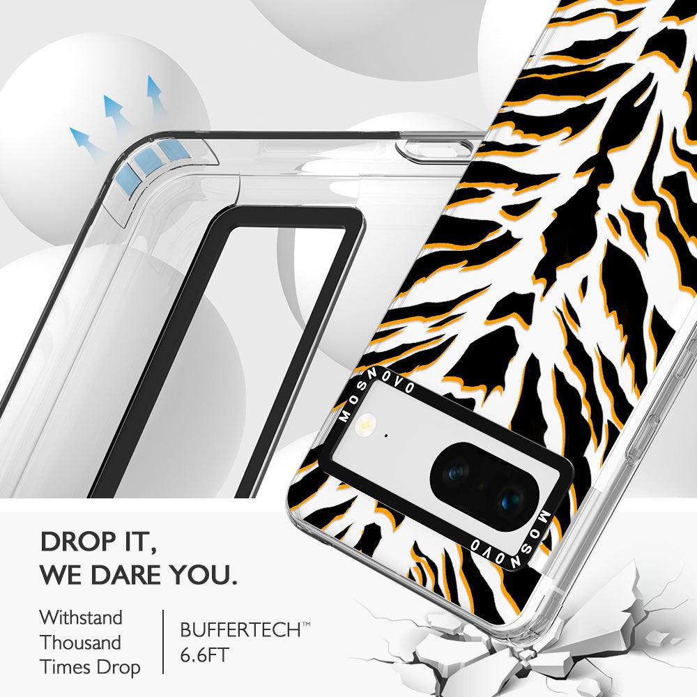 Tiger Print Phone Case - Google Pixel 7 Case - MOSNOVO