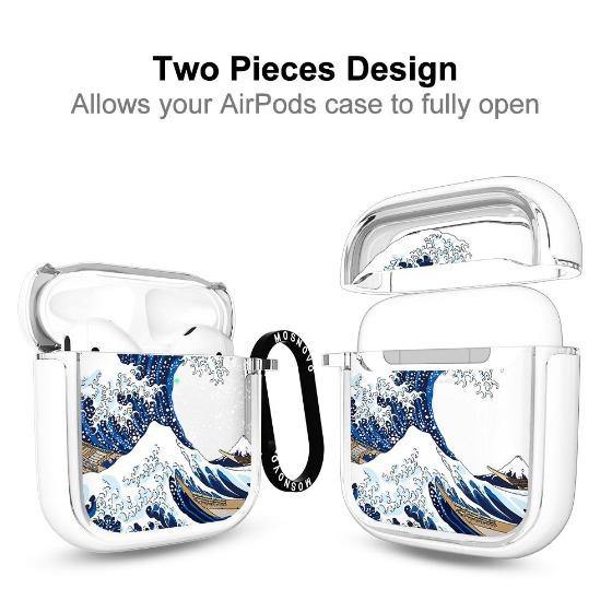 Tokyo Wave AirPods 1/2 Case - MOSNOVO