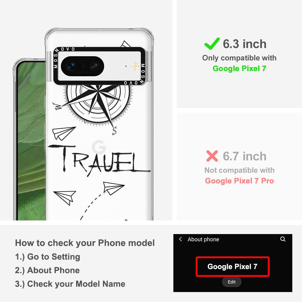 Travel Phone Case - Google Pixel 7 Case - MOSNOVO
