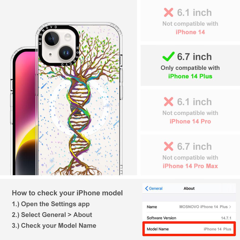 Life Tree Phone Case - iPhone 14 Plus Case - MOSNOVO