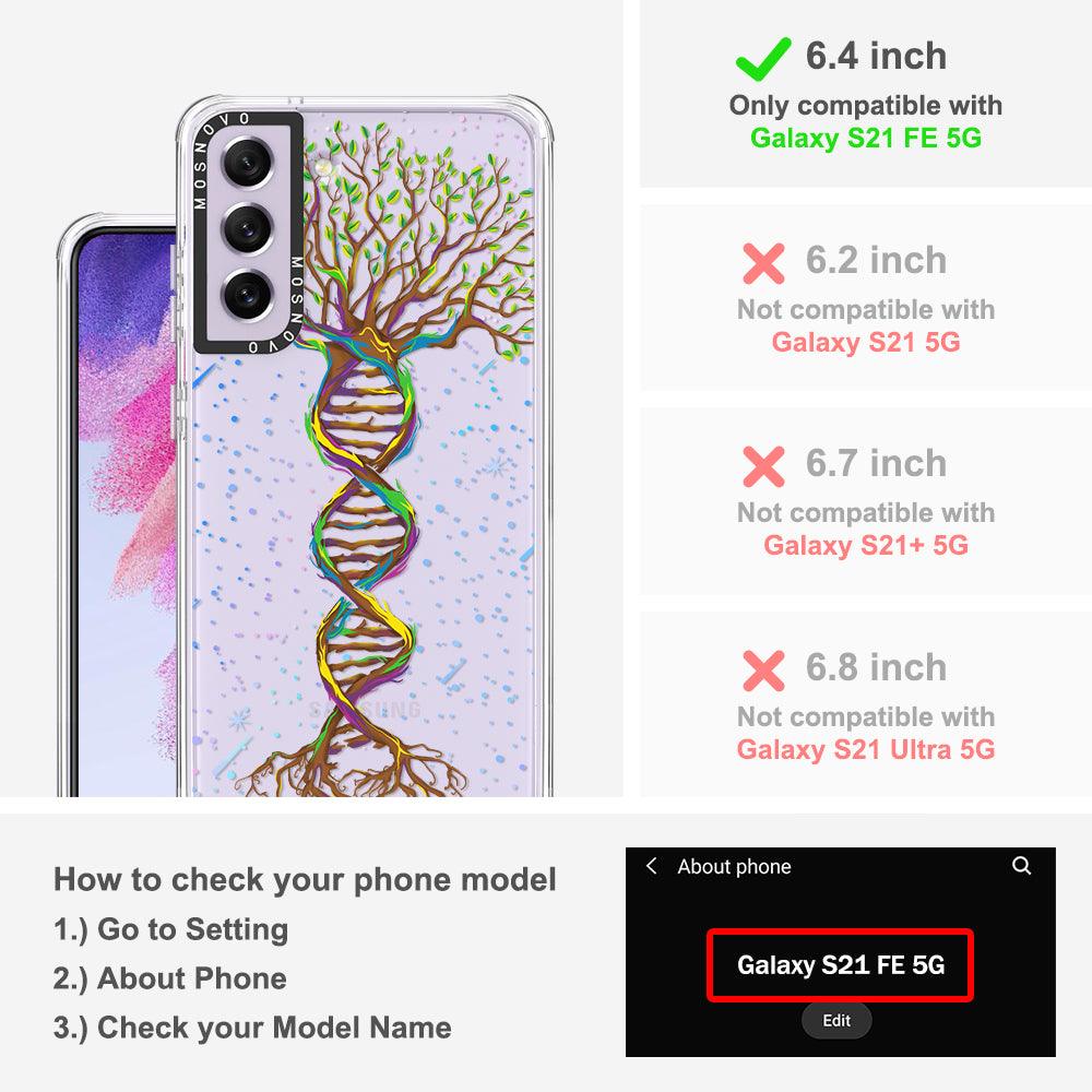 Tree Life Phone Case - Samsung Galaxy S21 FE Case - MOSNOVO