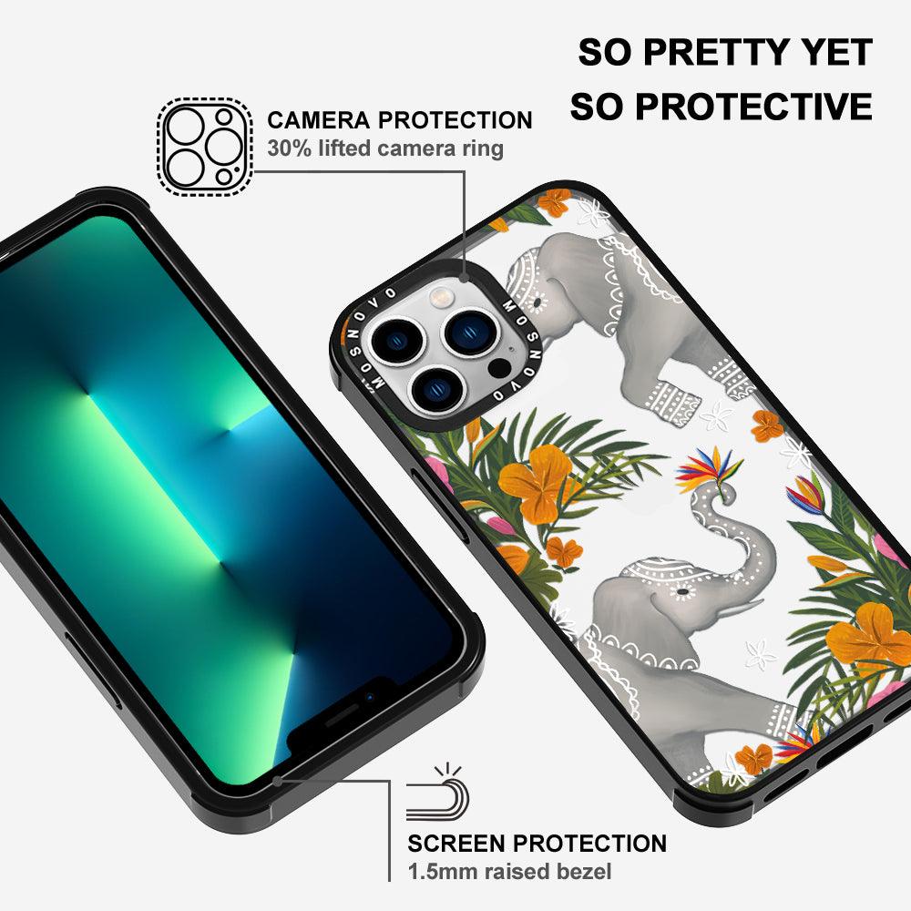 Elephant Phone Case - iPhone 13 Pro Max Case - MOSNOVO