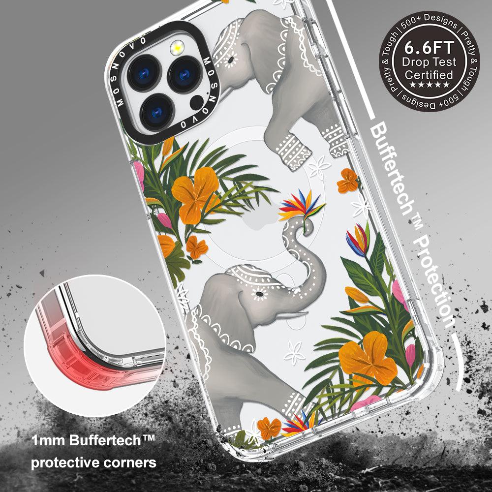 Elephant Phone Case - iPhone 13 Pro Max Case - MOSNOVO