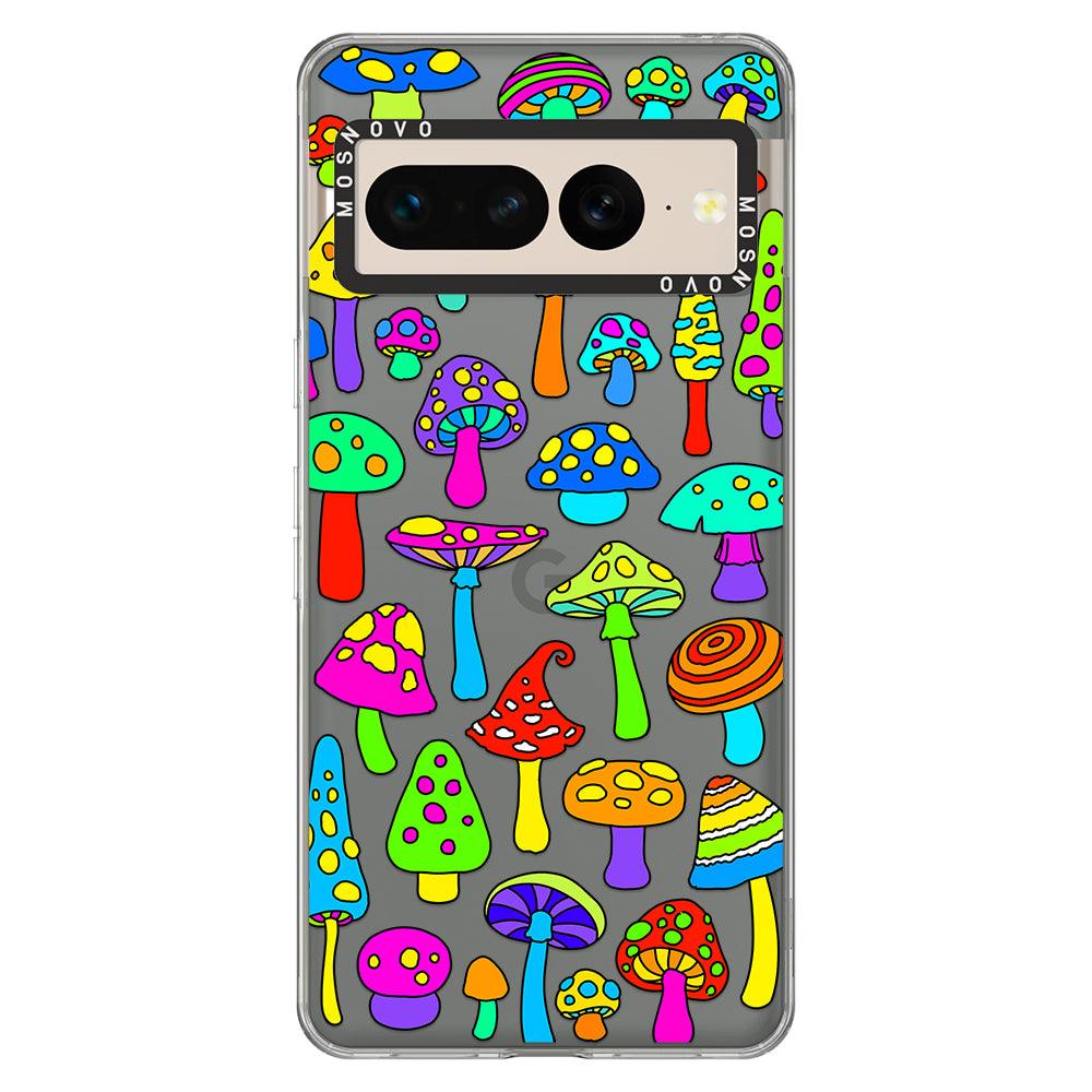 Trippy Wild Mushroom Phone Case - Google Pixel 7 Pro Case - MOSNOVO