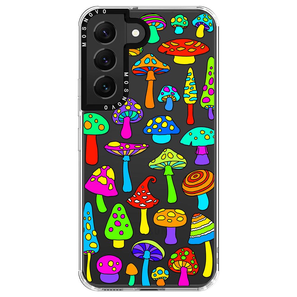 Trippy Wild Mushroom Phone Case - Samsung Galaxy S22 Case - MOSNOVO