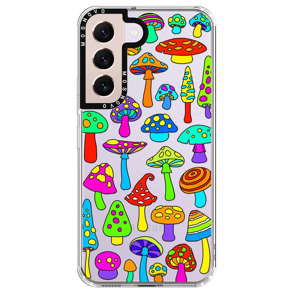 Trippy Wild Mushroom Phone Case - Samsung Galaxy S22 Case - MOSNOVO