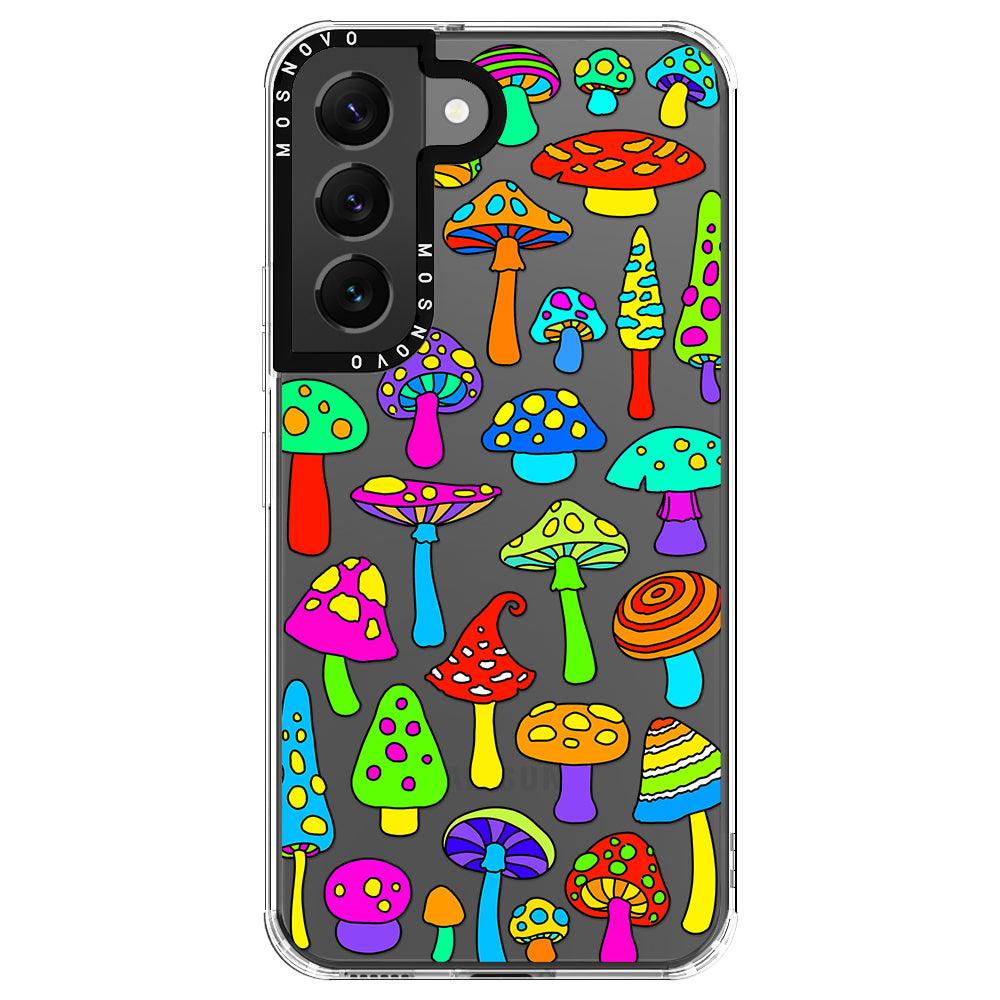 Trippy Wild Mushroom Phone Case - Samsung Galaxy S22 Case - MOSNOVO