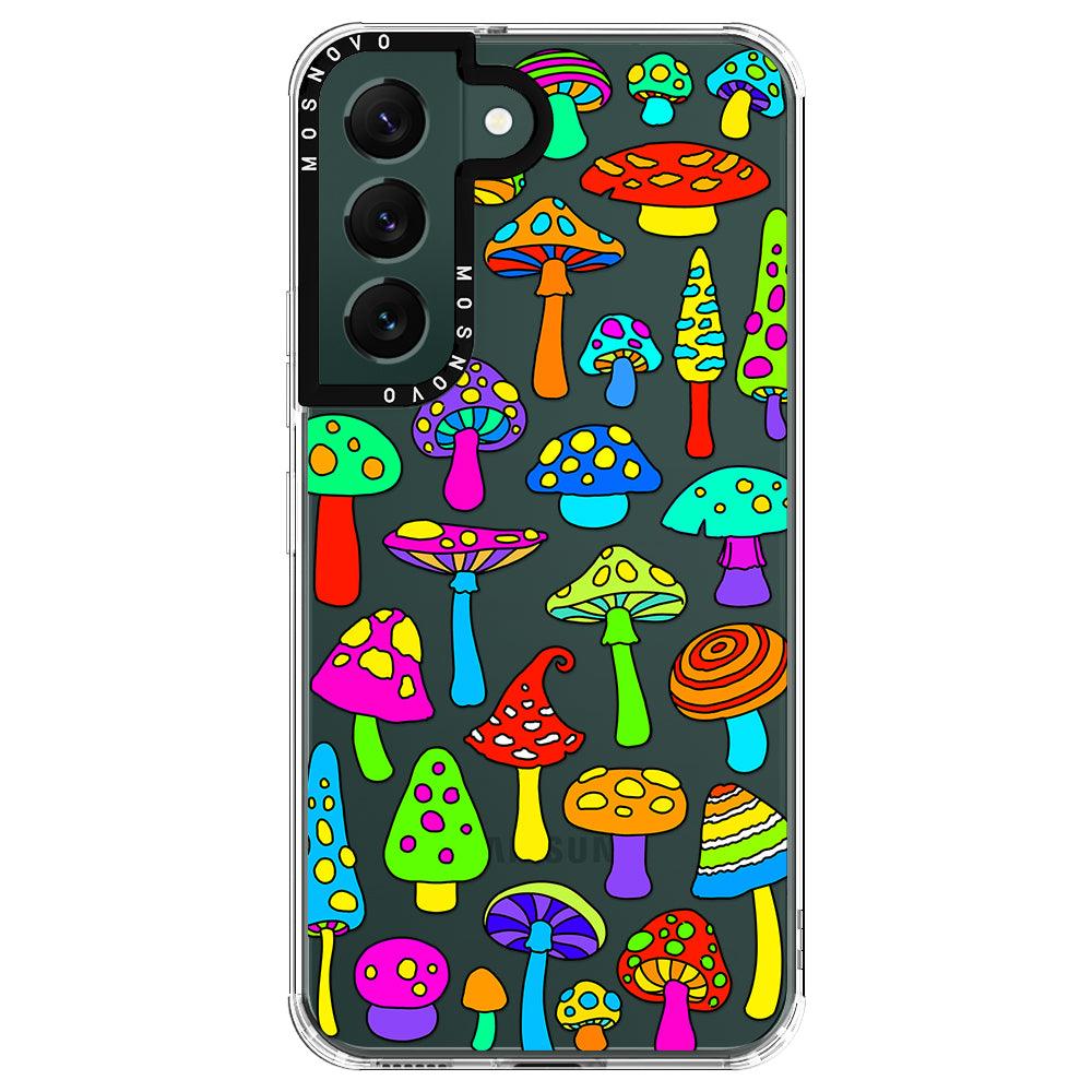 Trippy Wild Mushroom Phone Case - Samsung Galaxy S22 Case - MOSNOVO