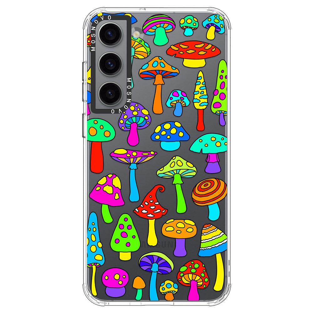 Trippy Wild Mushroom Phone Case - Samsung Galaxy S23 Case - MOSNOVO