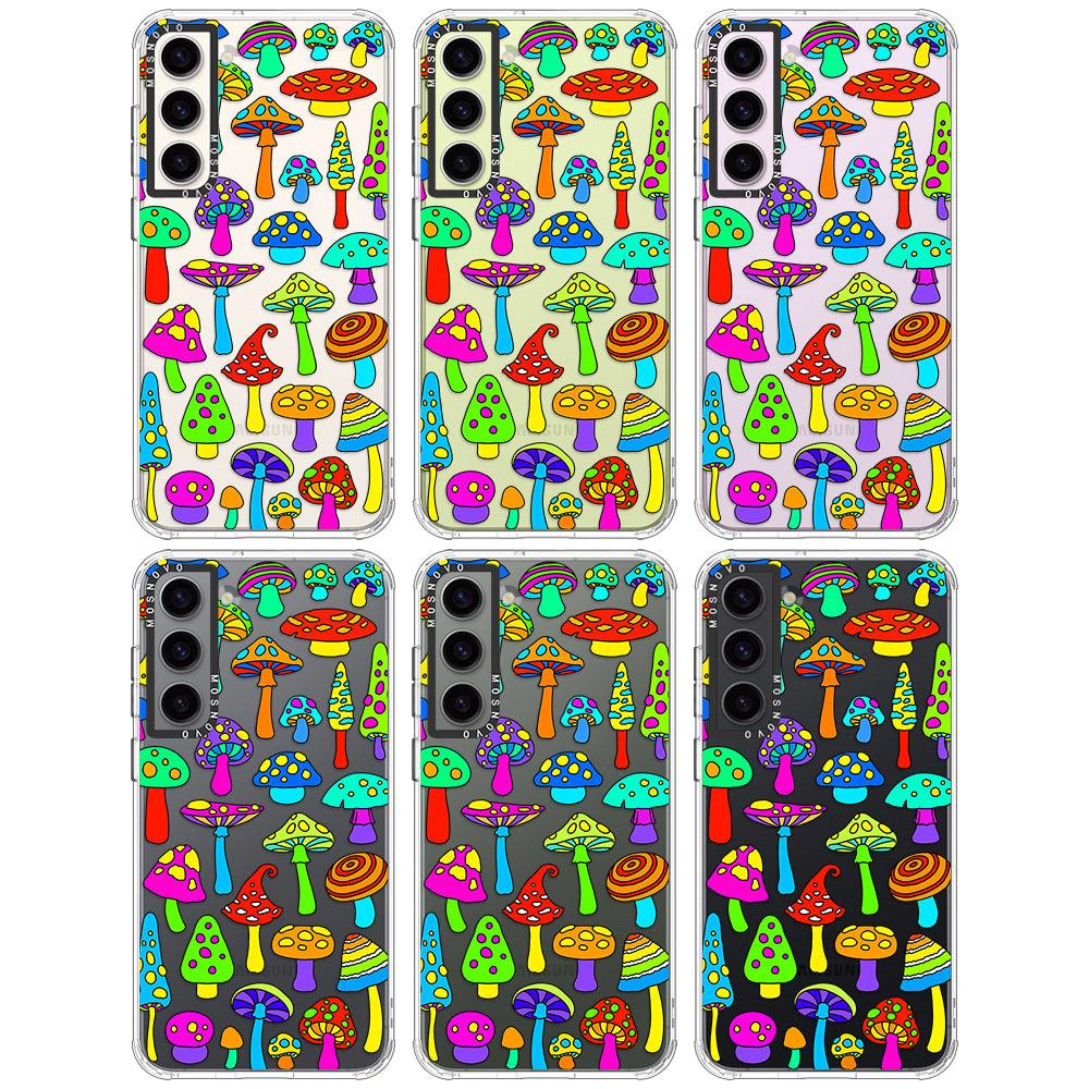 Trippy Wild Mushroom Phone Case - Samsung Galaxy S23 Case - MOSNOVO