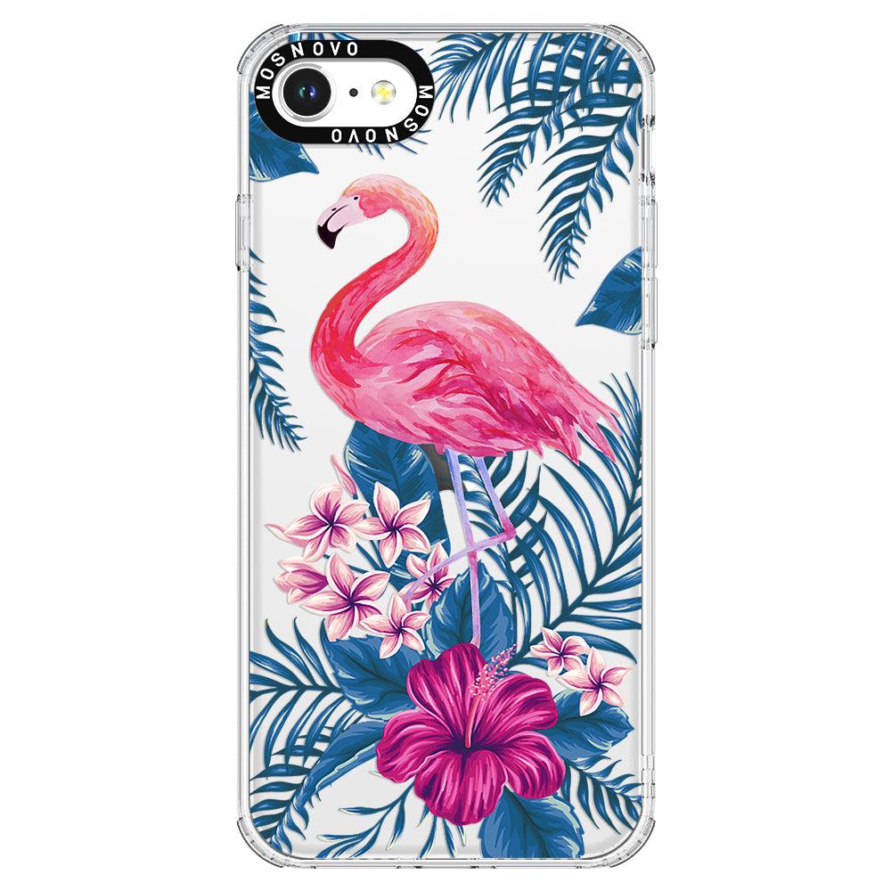 Tropical Flamingo Phone Case - iPhone 8 Case - MOSNOVO