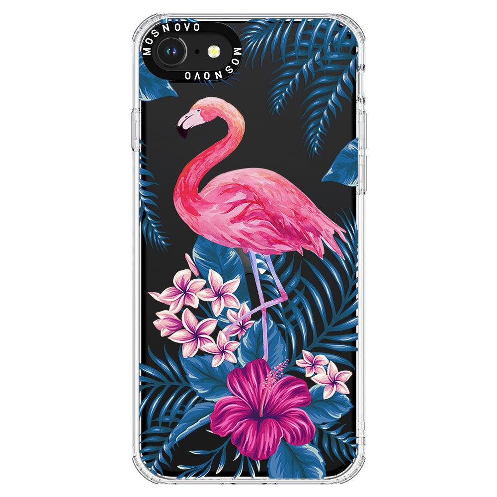 Tropical Flamingo Phone Case - iPhone 8 Case - MOSNOVO