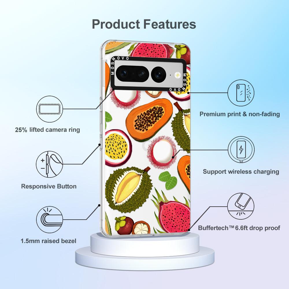 Tropical Fruit Phone Case - Google Pixel 7 Pro Case - MOSNOVO