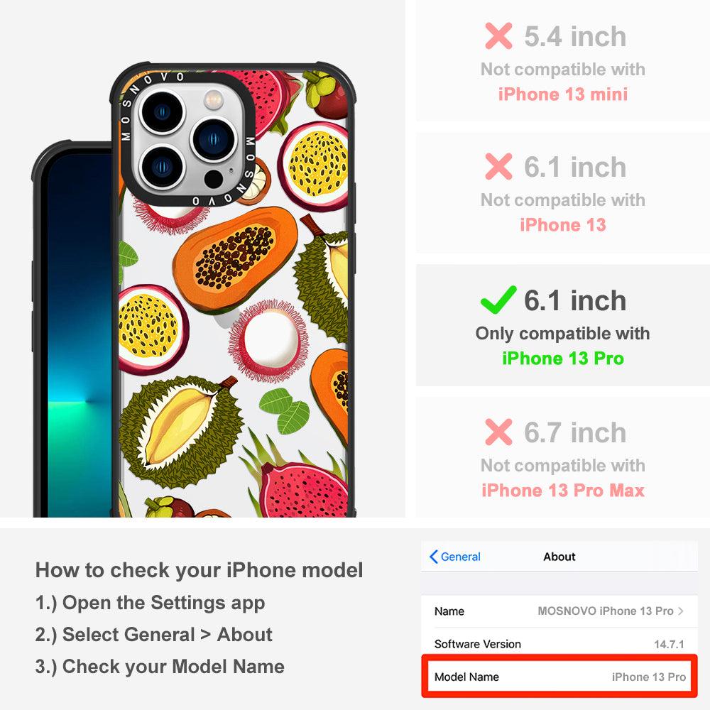 Tropical Fruit Phone Case - iPhone 13 Pro Case - MOSNOVO
