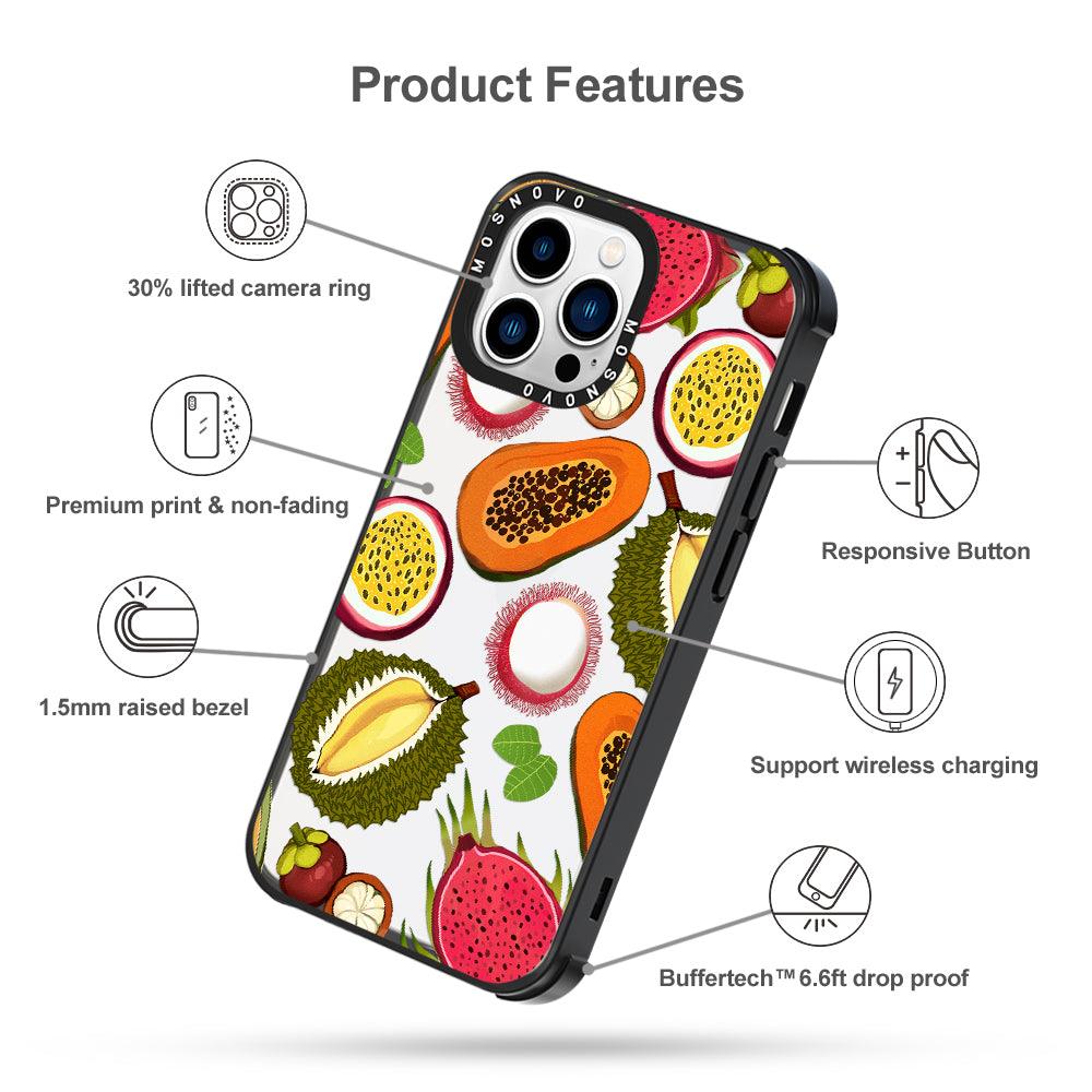 Tropical Fruit Phone Case - iPhone 13 Pro Case - MOSNOVO