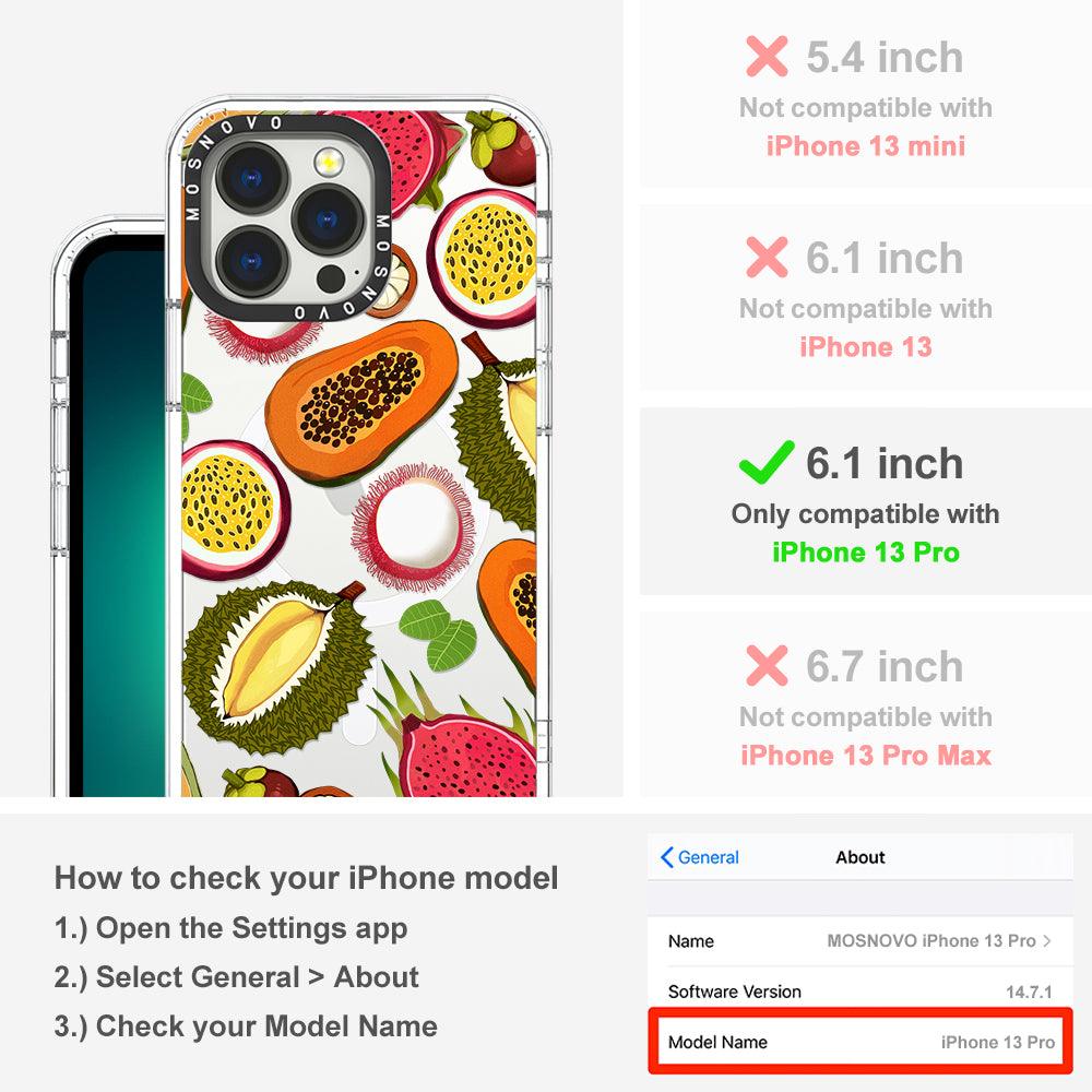 Tropical Fruit Phone Case - iPhone 13 Pro Case - MOSNOVO