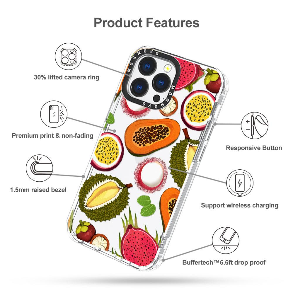 Tropical Fruit Phone Case - iPhone 13 Pro Case - MOSNOVO