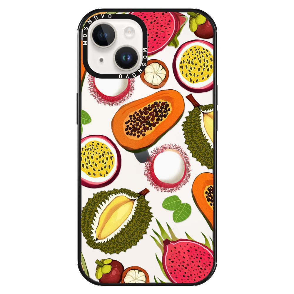 Tropical Fruit Phone Case - iPhone 14 Plus Case - MOSNOVO