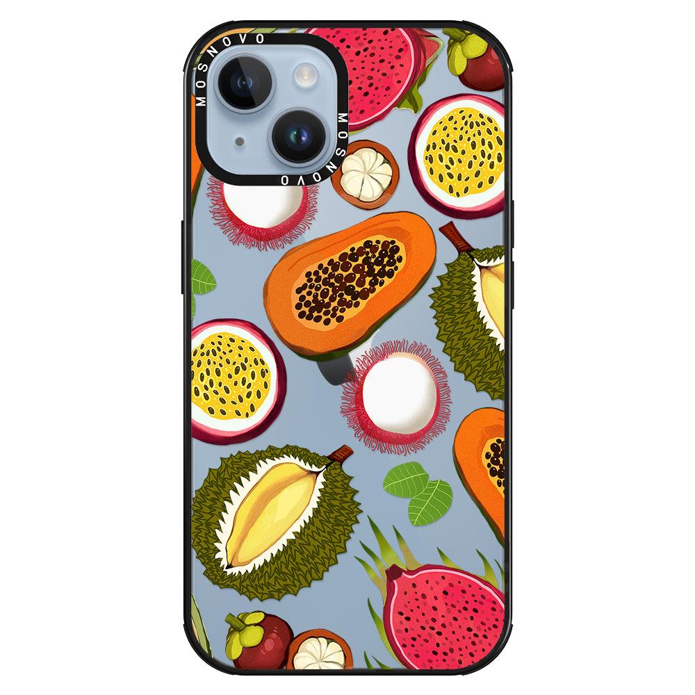 Tropical Fruit Phone Case - iPhone 14 Plus Case - MOSNOVO