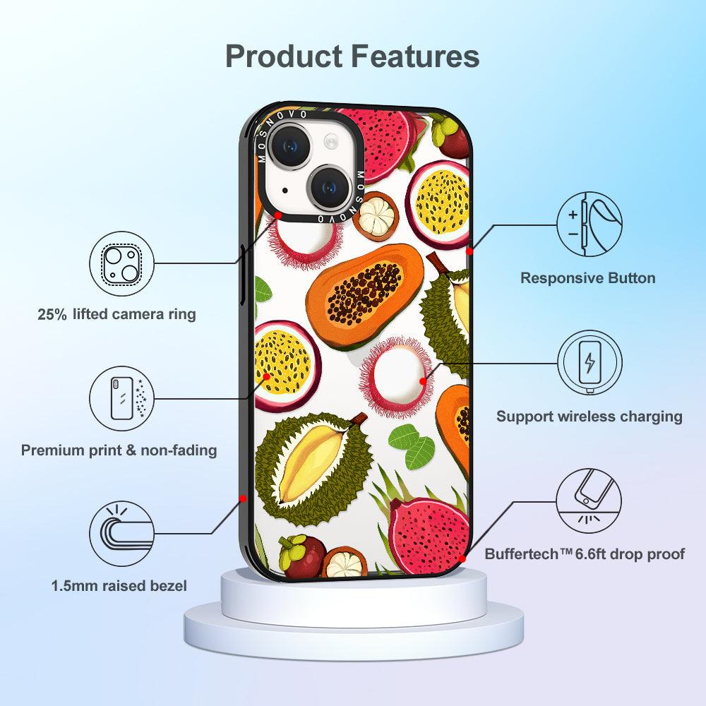 Tropical Fruit Phone Case - iPhone 14 Plus Case - MOSNOVO