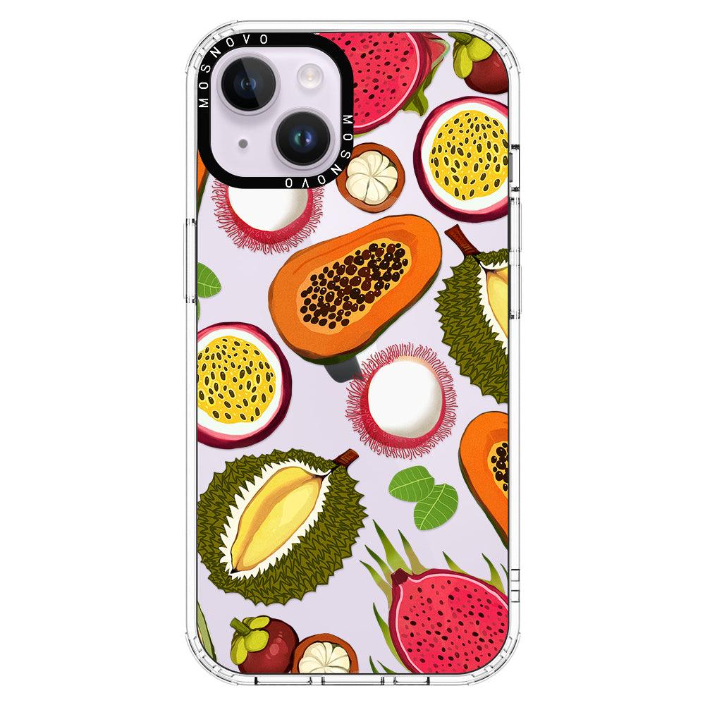 Tropical Fruit Phone Case - iPhone 14 Plus Case - MOSNOVO