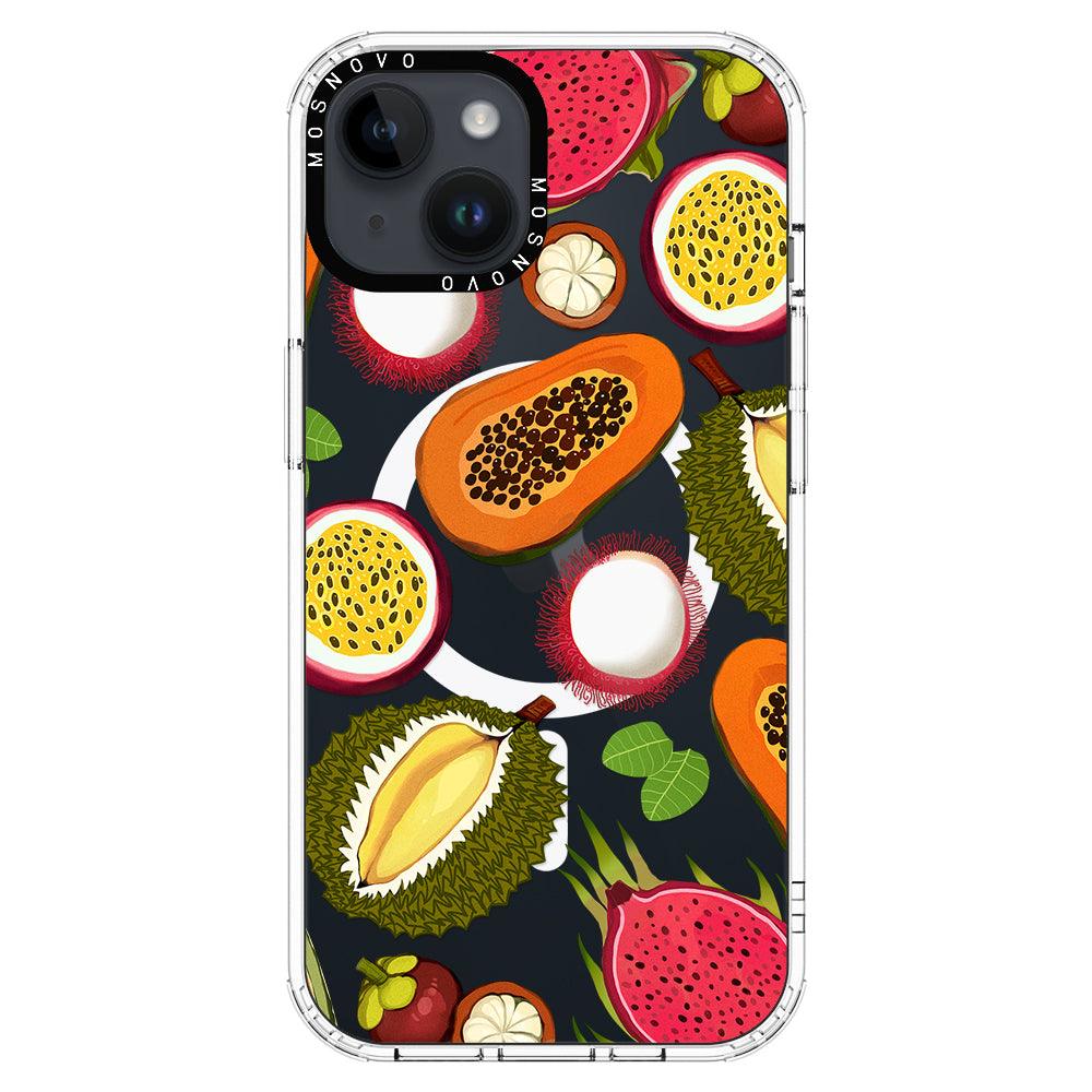 Tropical Fruit Phone Case - iPhone 14 Plus Case - MOSNOVO