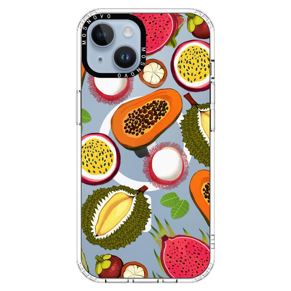 Tropical Fruit Phone Case - iPhone 14 Plus Case - MOSNOVO