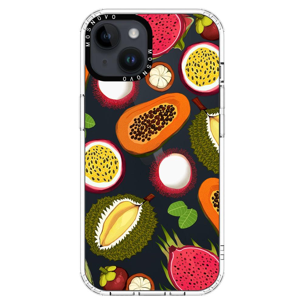 Tropical Fruit Phone Case - iPhone 14 Plus Case - MOSNOVO