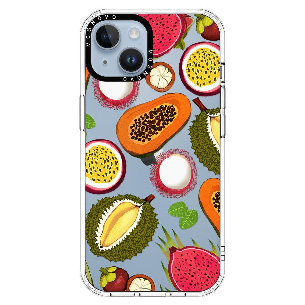 Tropical Fruit Phone Case - iPhone 14 Plus Case - MOSNOVO