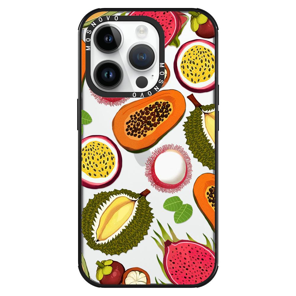 Tropical Fruit Phone Case - iPhone 14 Pro Case - MOSNOVO