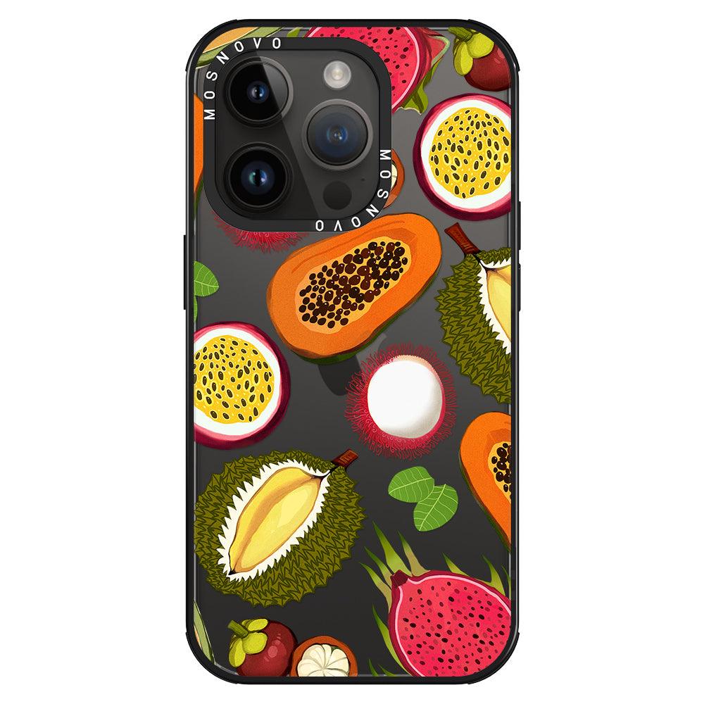 Tropical Fruit Phone Case - iPhone 14 Pro Case - MOSNOVO