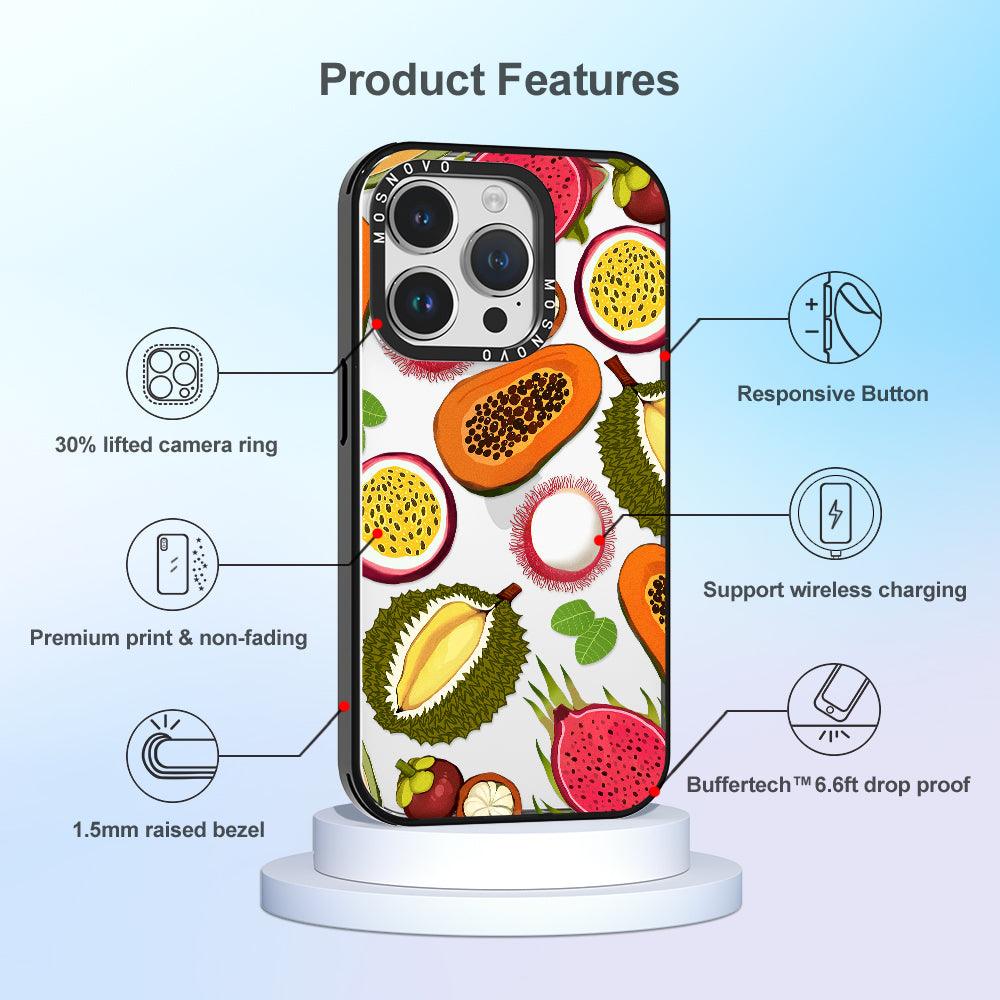 Tropical Fruit Phone Case - iPhone 14 Pro Case - MOSNOVO