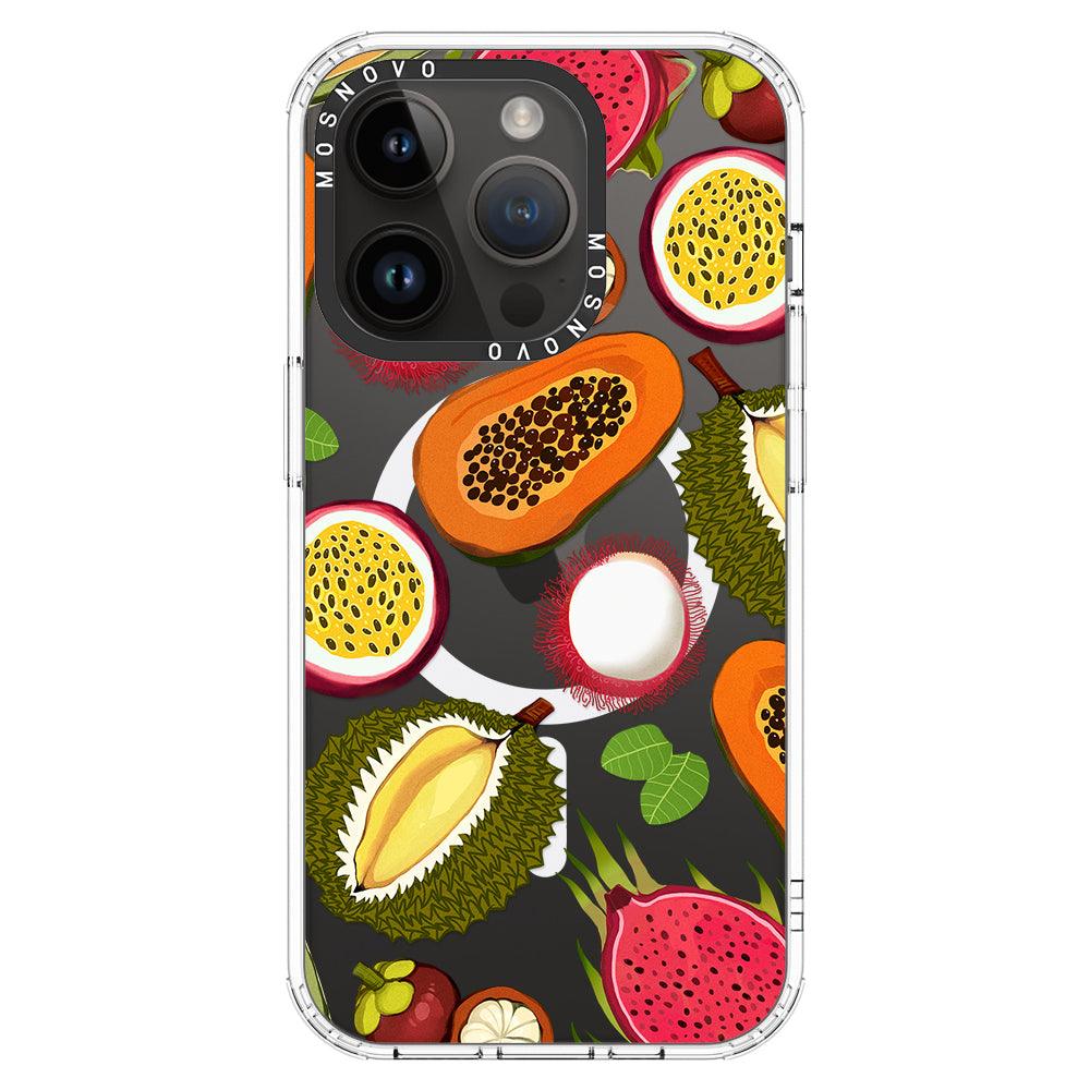 Tropical Fruit Phone Case - iPhone 14 Pro Case - MOSNOVO