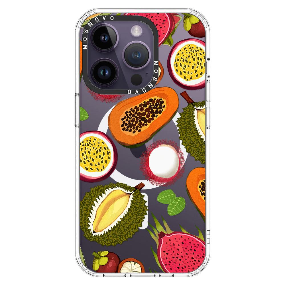 Tropical Fruit Phone Case - iPhone 14 Pro Case - MOSNOVO