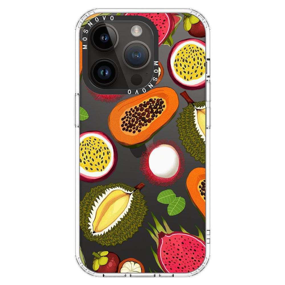 Tropical Fruit Phone Case - iPhone 14 Pro Case - MOSNOVO